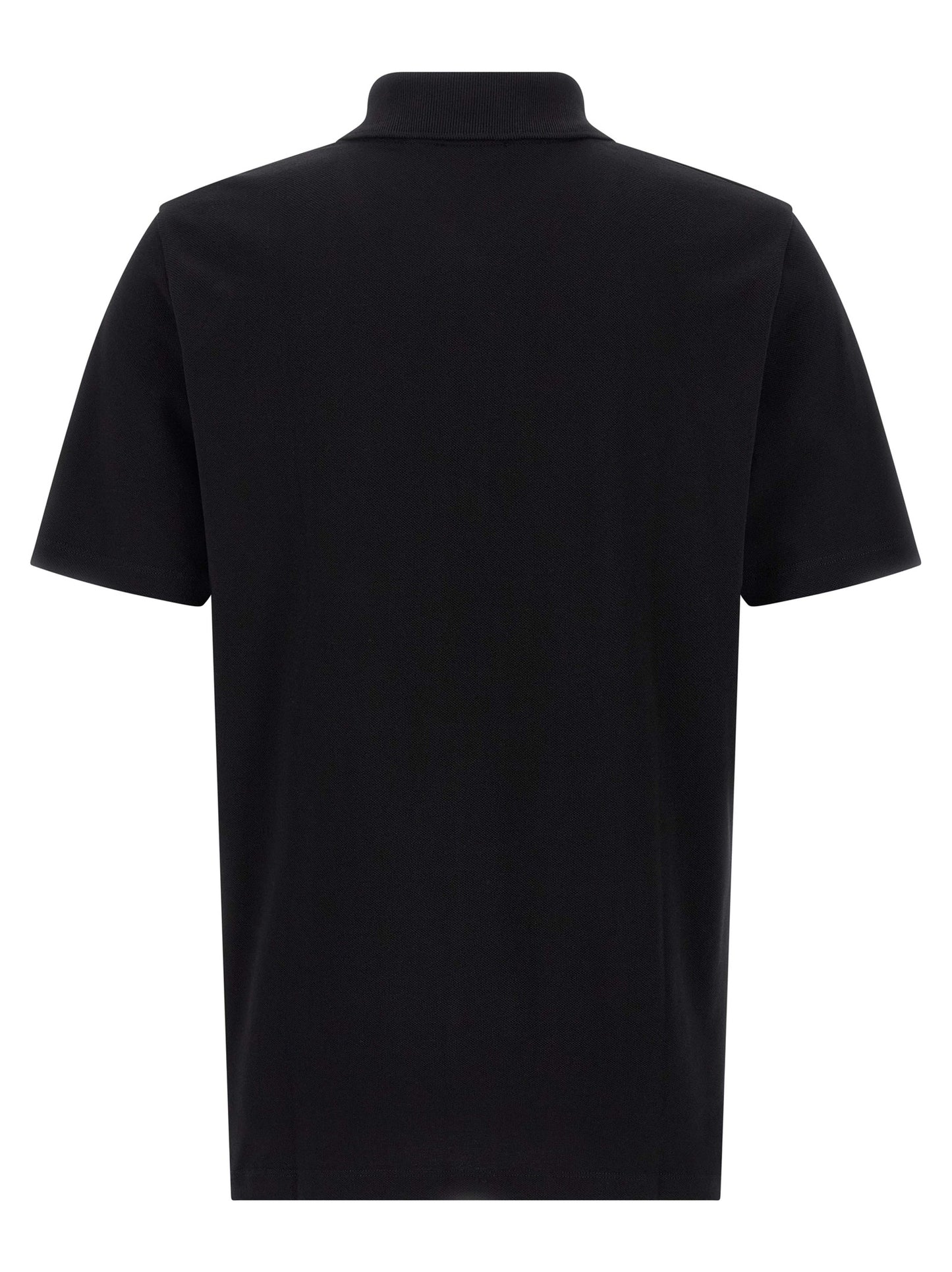 Polo de algodón bicolor Balmain