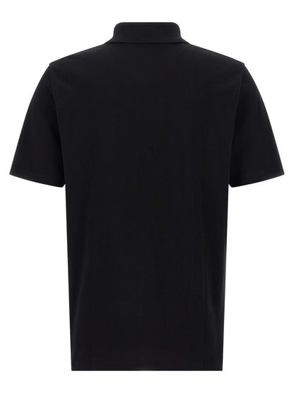 Polo de algodón bicolor Balmain