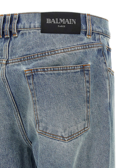 Vaqueros Balmain de algodón azul