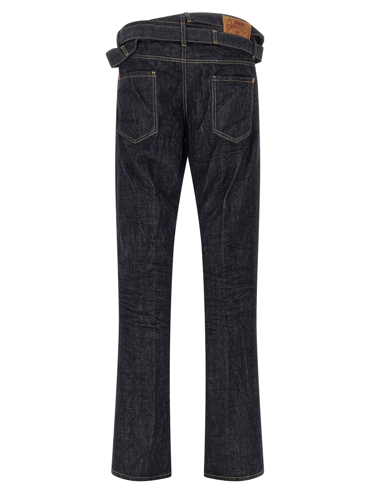 Jean droit Dsquared² en coton bleu