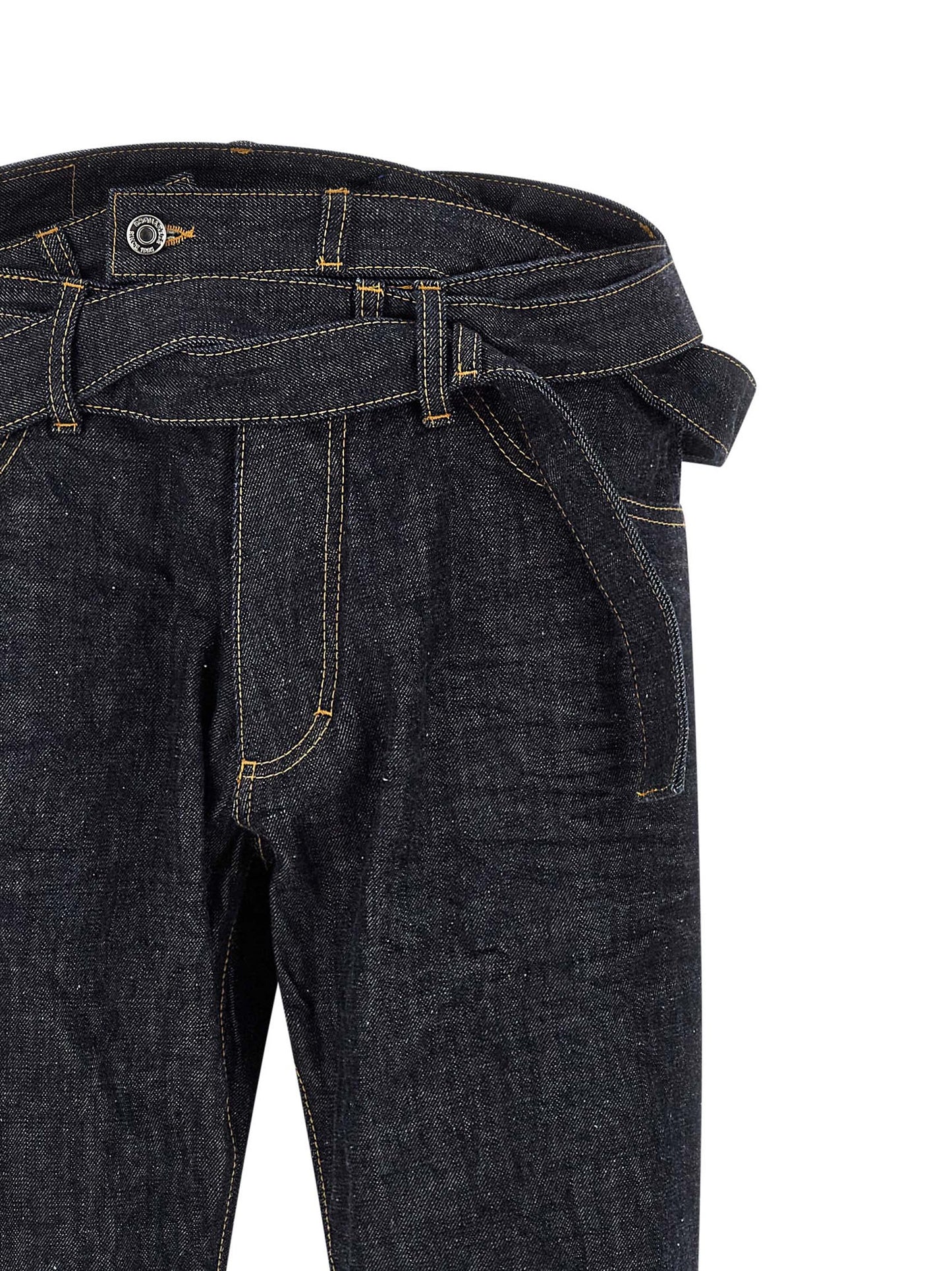 Jean droit Dsquared² en coton bleu