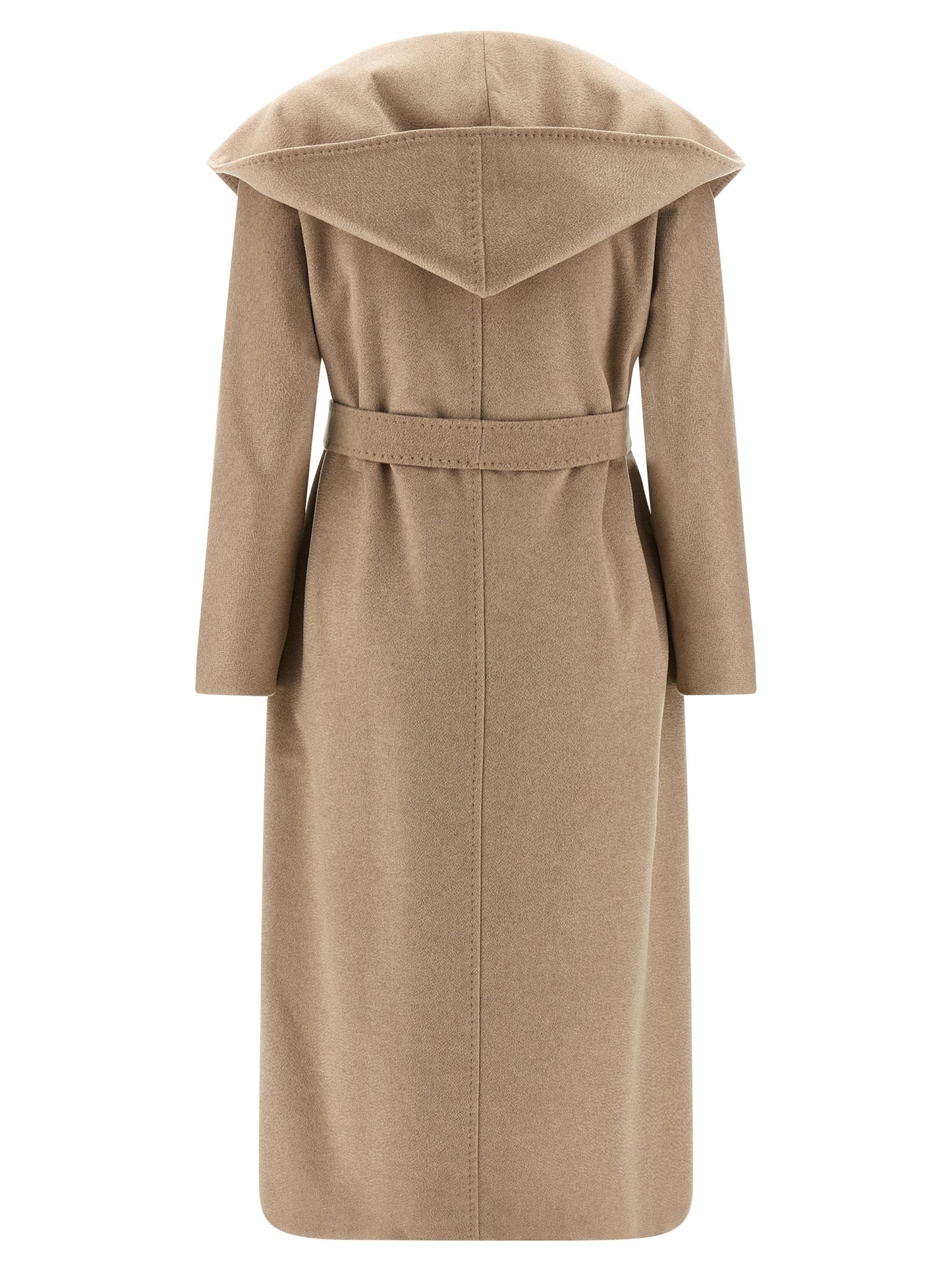 Abrigo Max Mara de cachemir beige