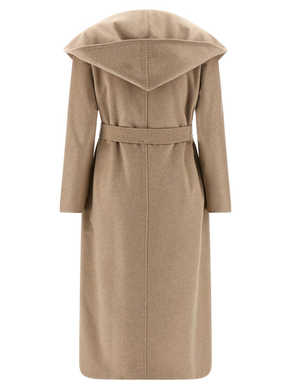 Abrigo Max Mara de cachemir beige