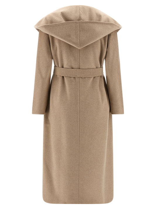 Abrigo Max Mara de cachemir beige