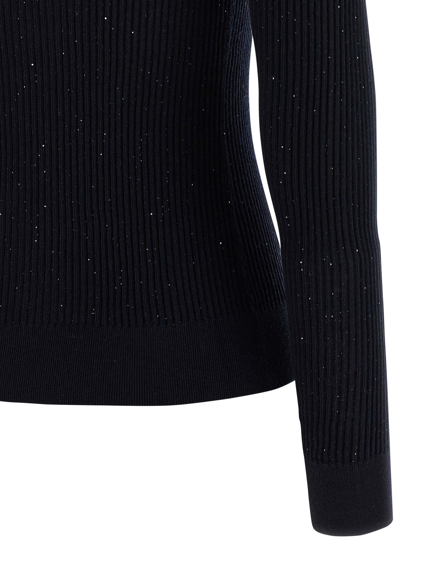 Cárdigan de seda azul Max Mara