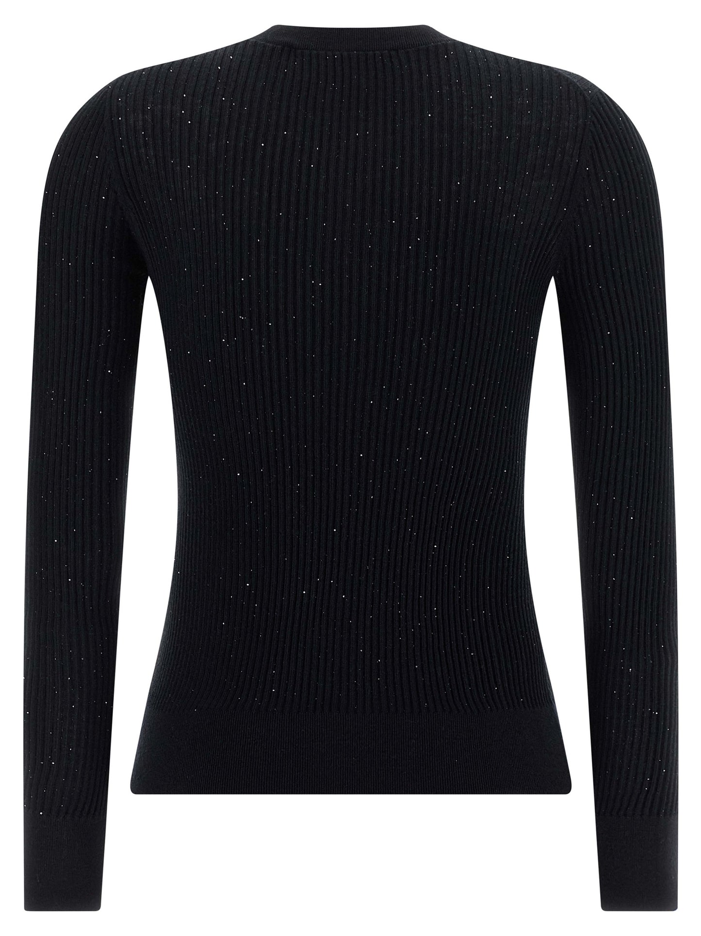 Cárdigan de seda negro de Max Mara