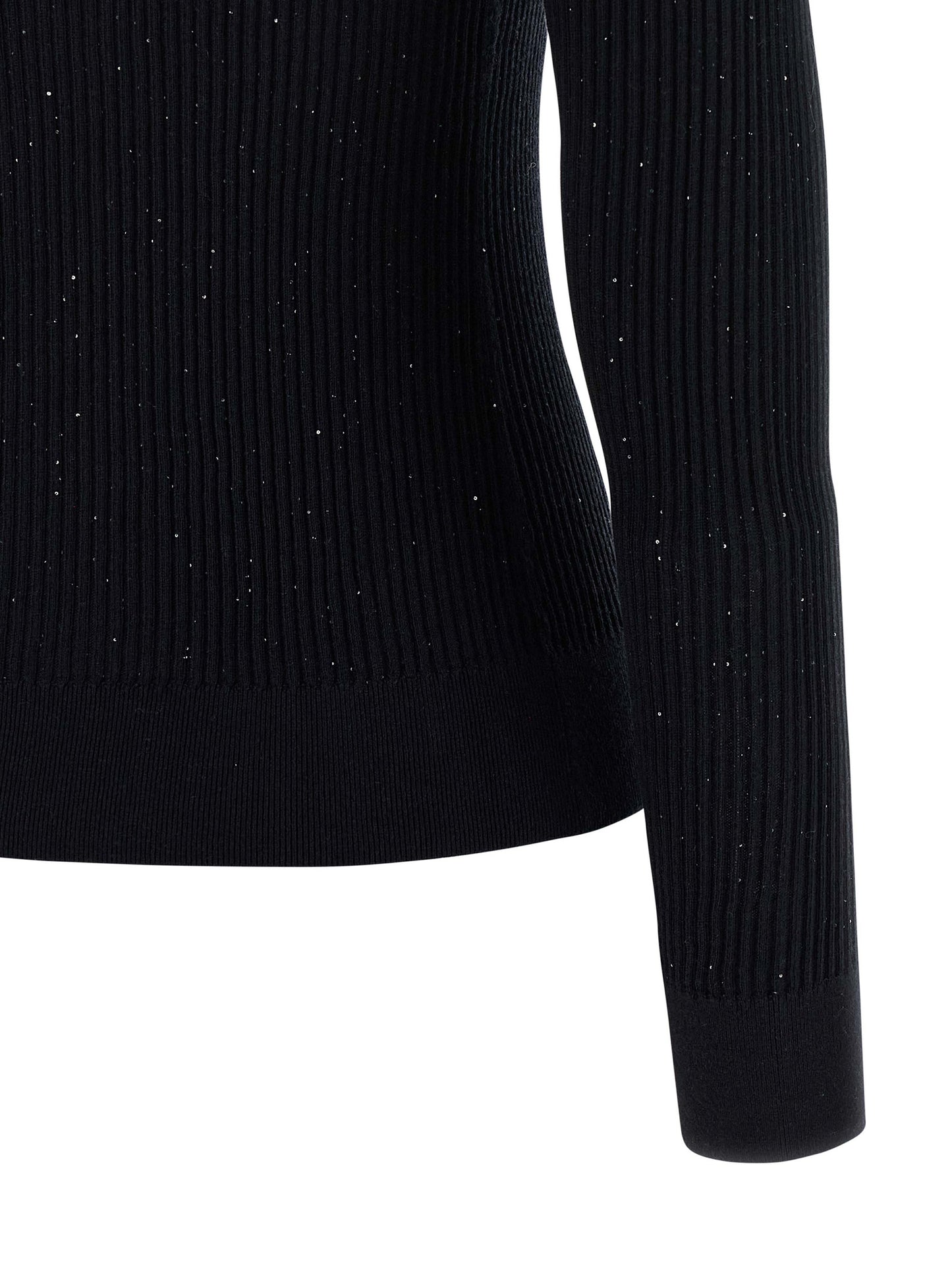 Cárdigan de seda negro de Max Mara