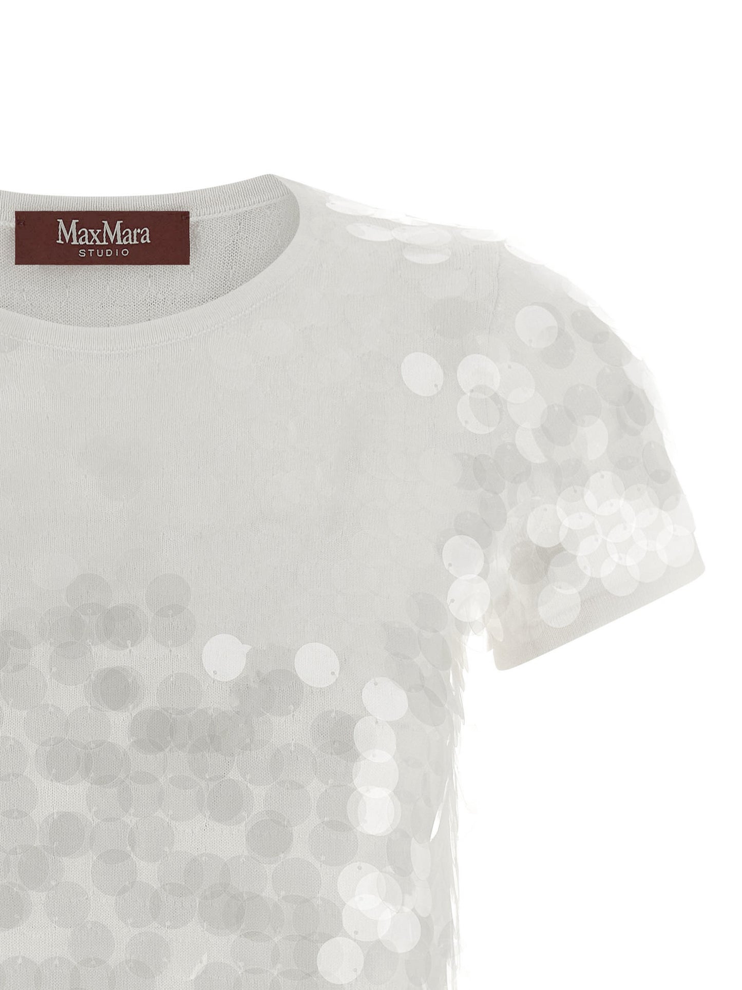 Cárdigan Max Mara de lana virgen blanco