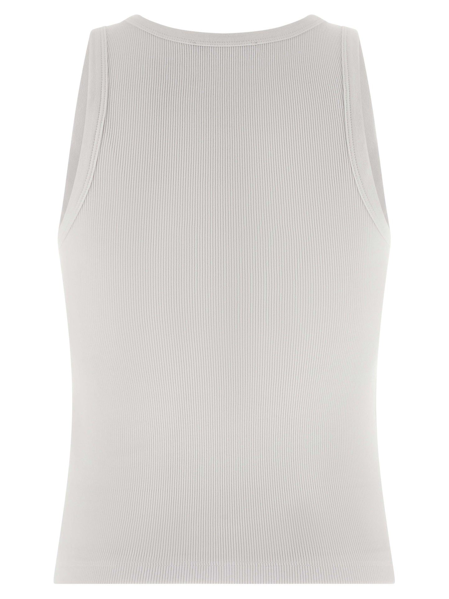 Camiseta sin mangas de algodón blanca Givenchy