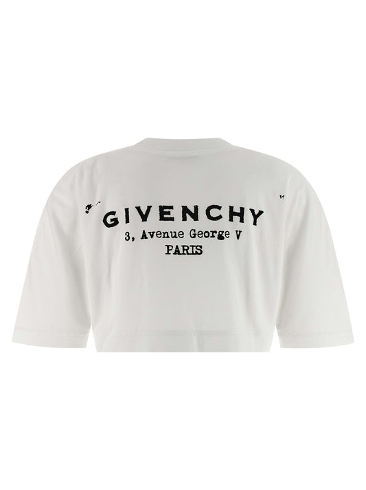 Camiseta Givenchy de algodón blanco
