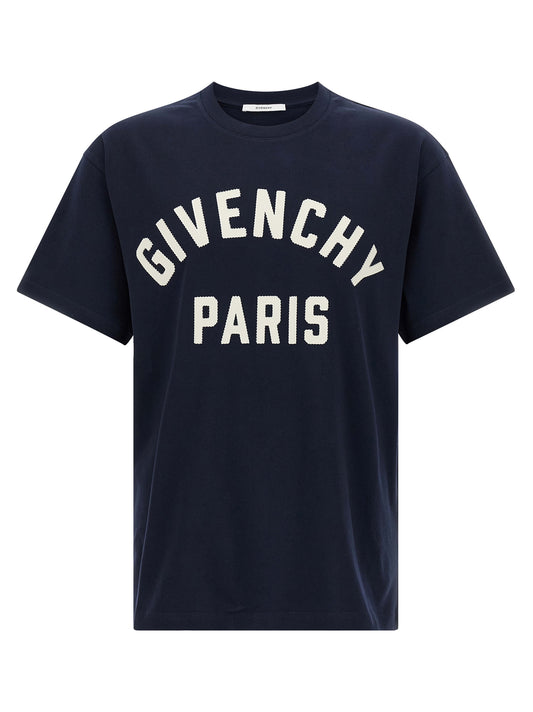 Camiseta Givenchy de algodón azul