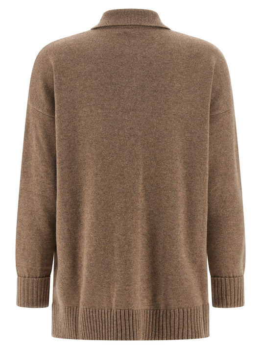 Cárdigan de cachemira marrón Max Mara