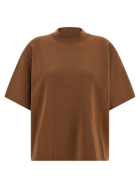 Cárdigan de viscosa marrón Max Mara