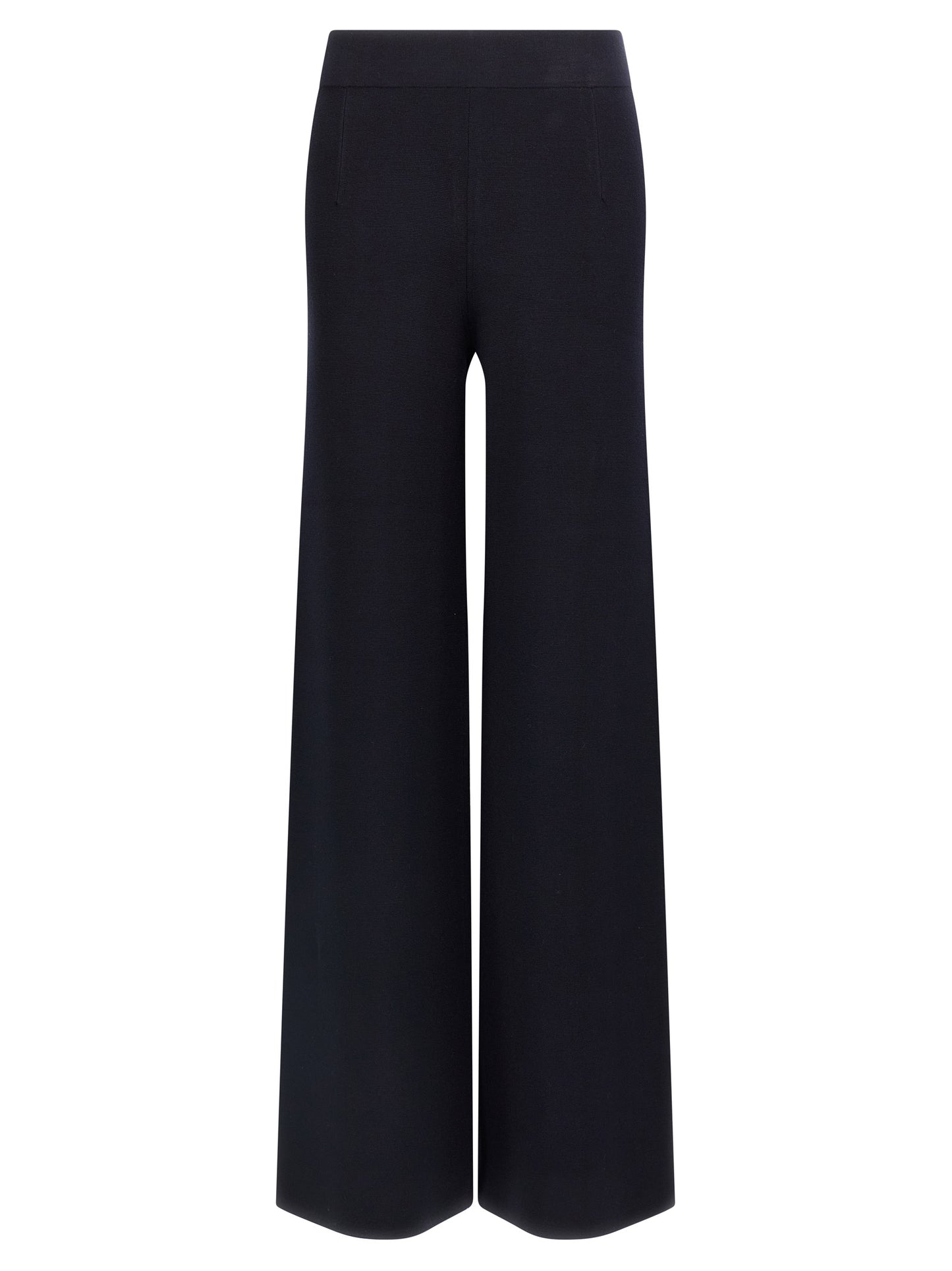 Pantalones casuales Max Mara de viscosa azul