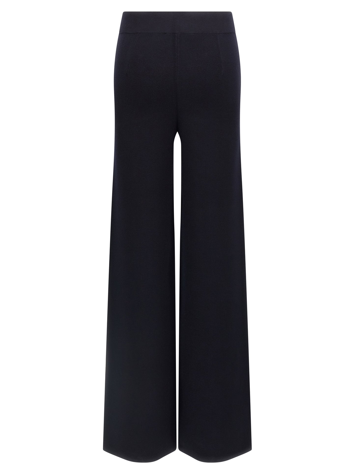 Pantalones casuales Max Mara de viscosa azul
