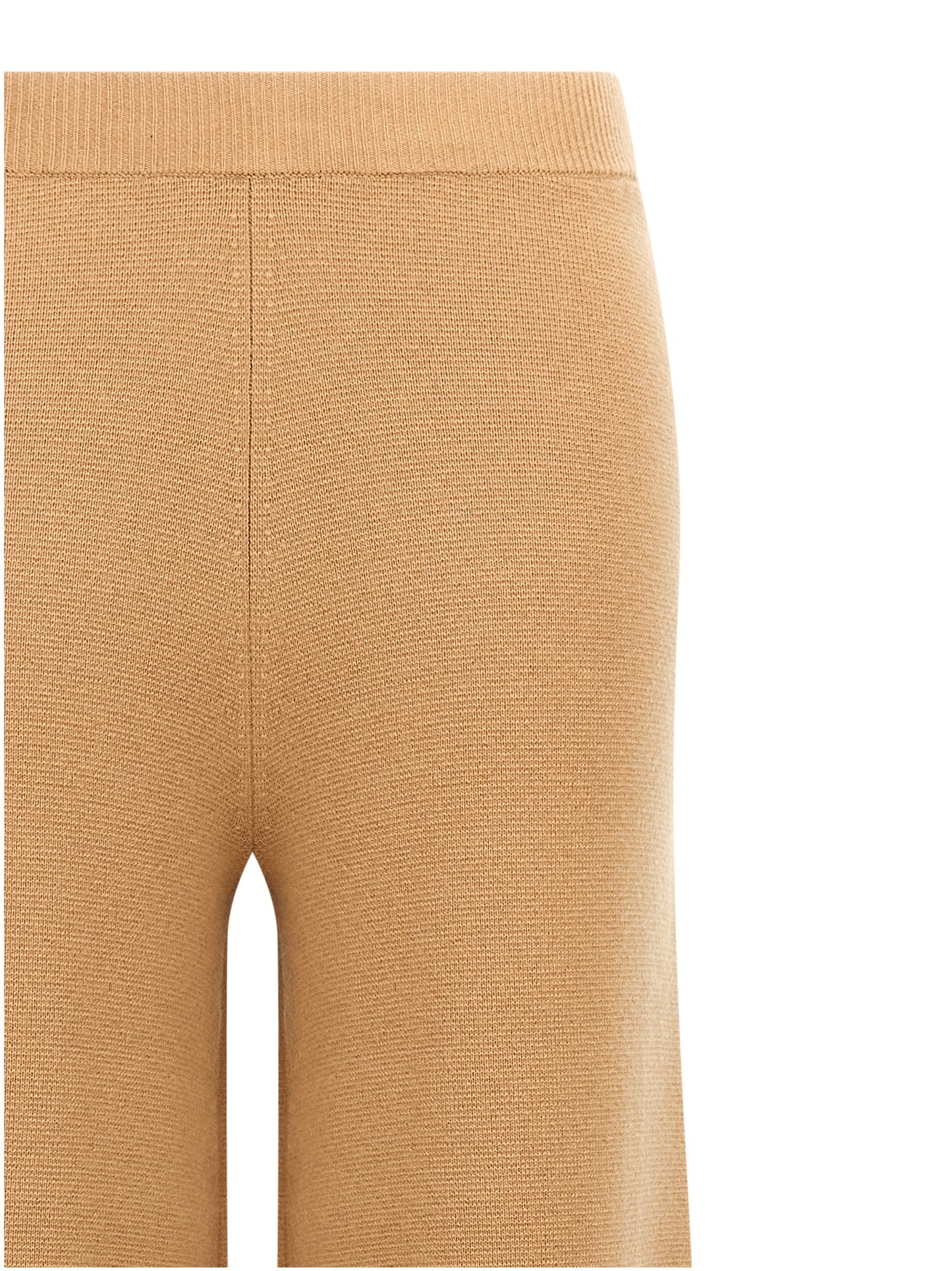 Pantalones casuales Max Mara de lana marrón