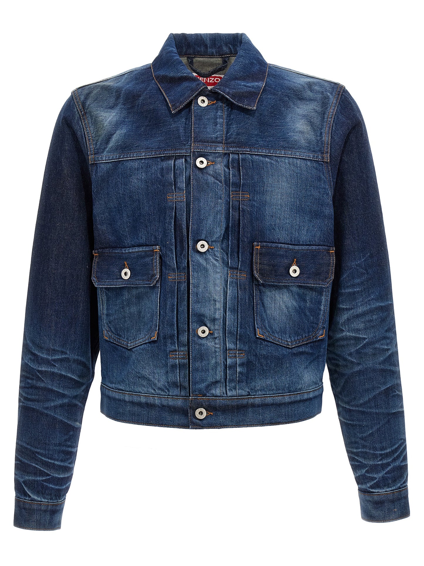 Chaqueta vaquera de algodón azul Kenzo