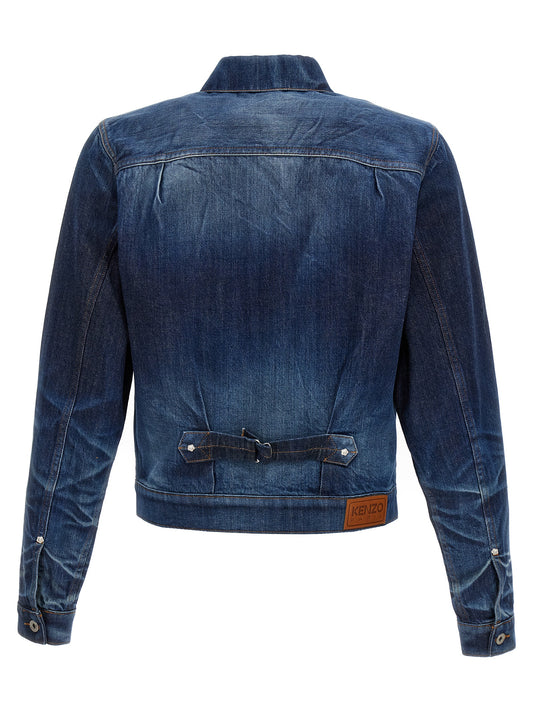 Chaqueta vaquera de algodón azul Kenzo