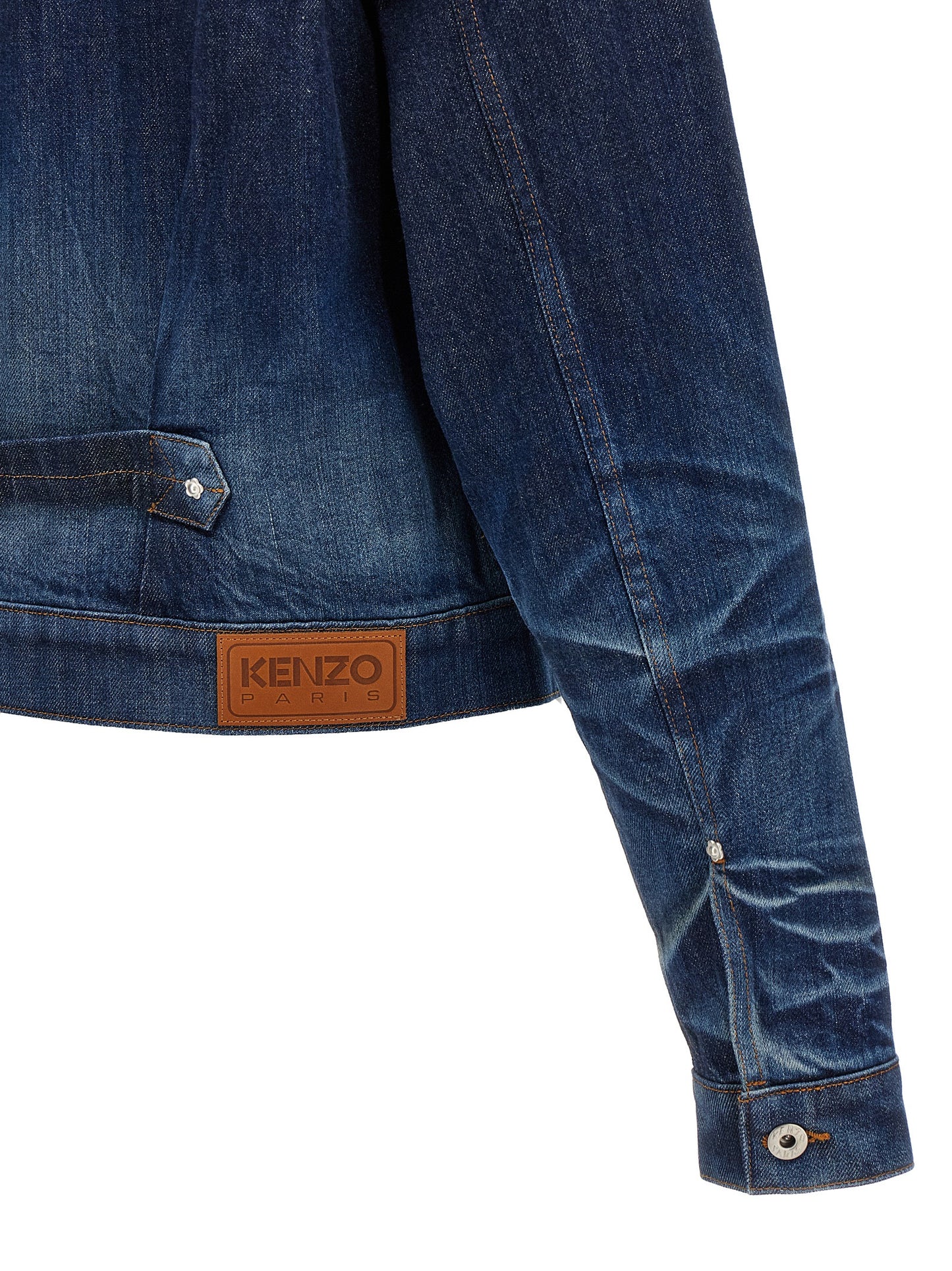 Chaqueta vaquera de algodón azul Kenzo