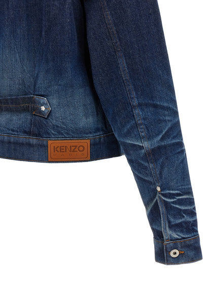 Chaqueta vaquera de algodón azul Kenzo