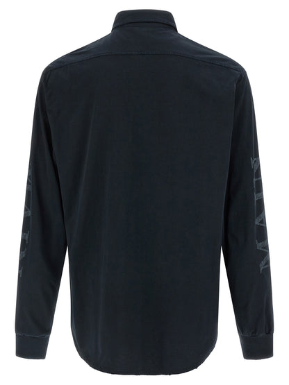 Balenciaga Blusa de algodón negra