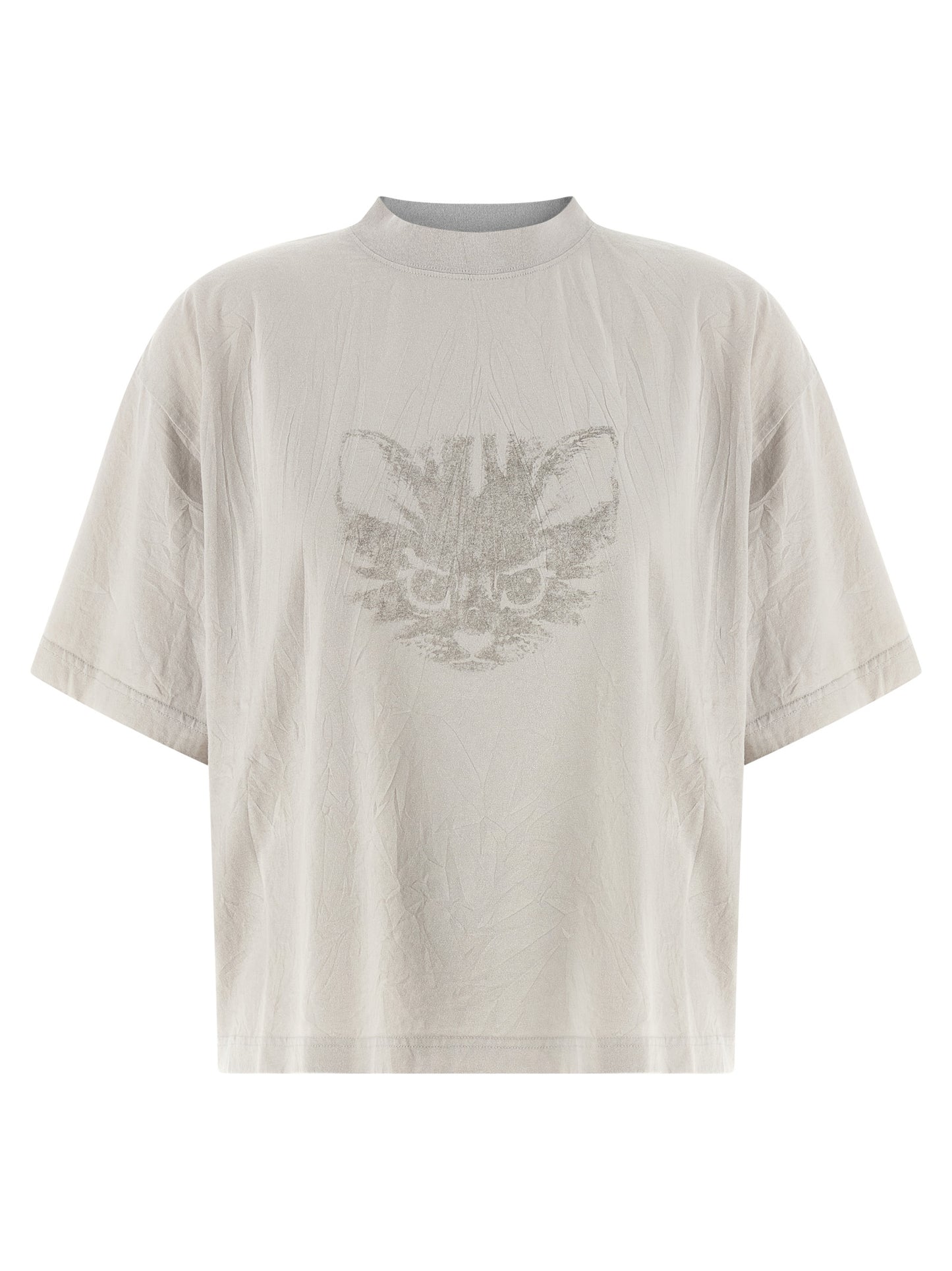 Camiseta de algodón blanca Balenciaga