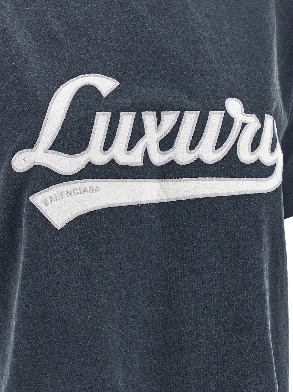 Balenciaga T-shirt Sport en Coton Bleu - Ventilation Constante