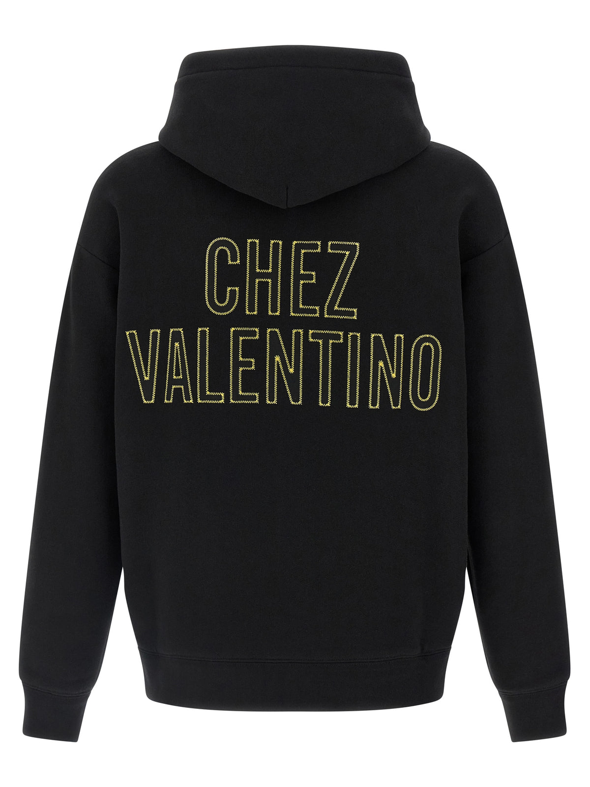 Sweat-shirt Valentino Garavani en coton noir