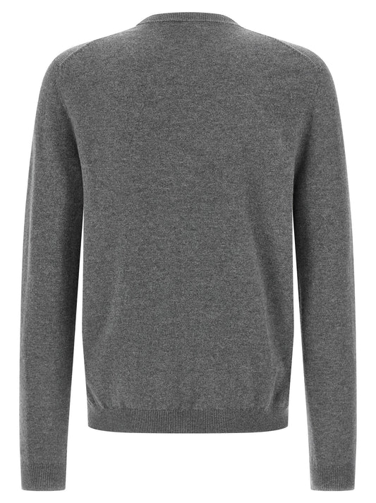 Cárdigan de cachemira gris de Gucci