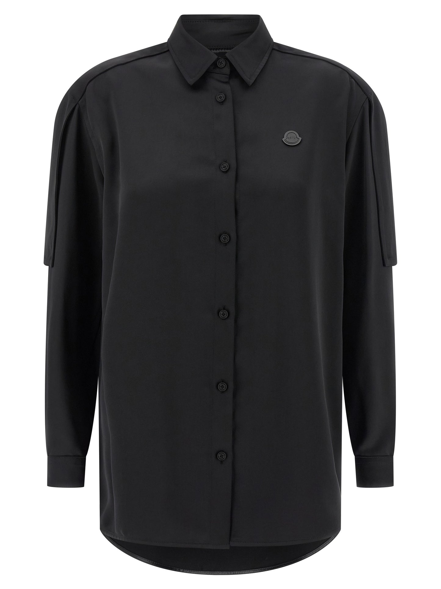 Blusa de poliéster negra MONCLER GENIUS