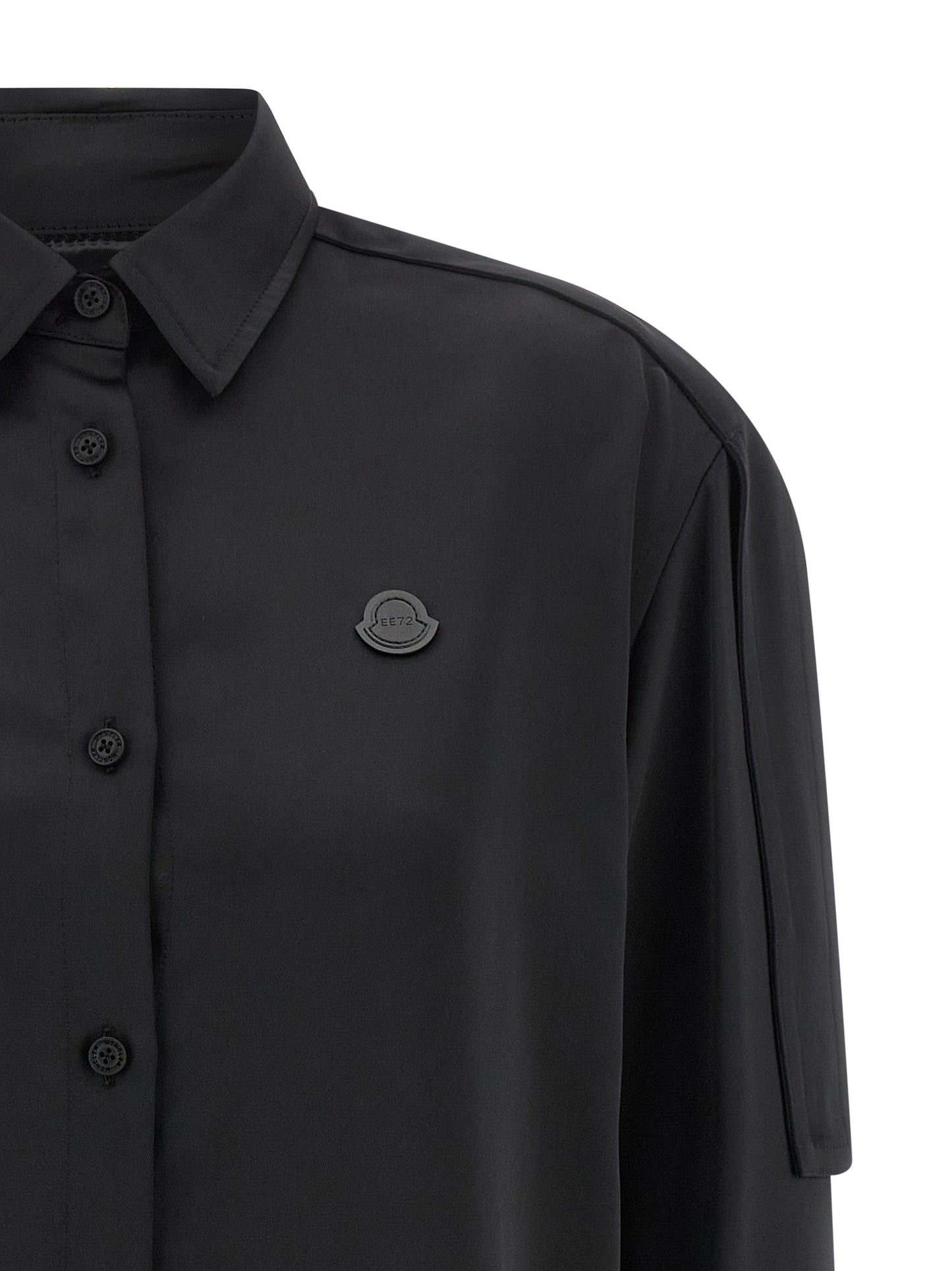 Blusa de poliéster negra MONCLER GENIUS