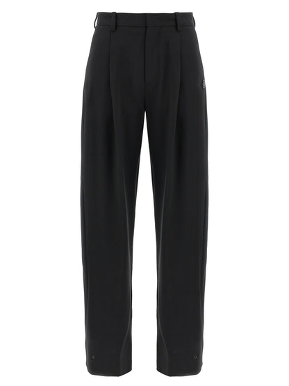 Pantalon de costume MONCLER GENIUS noir en polyester