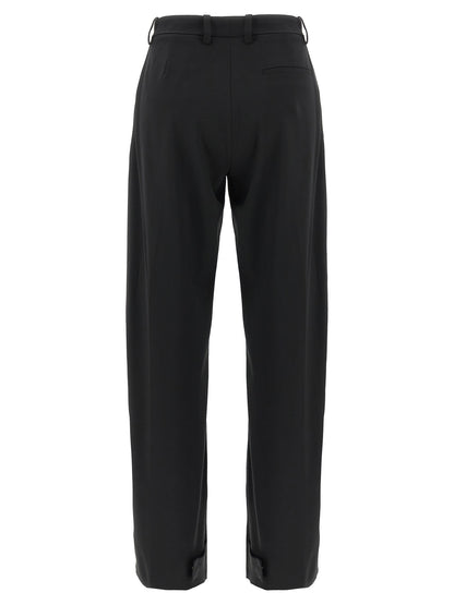 Pantalon de costume MONCLER GENIUS noir en polyester