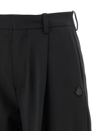Pantalon de costume MONCLER GENIUS noir en polyester