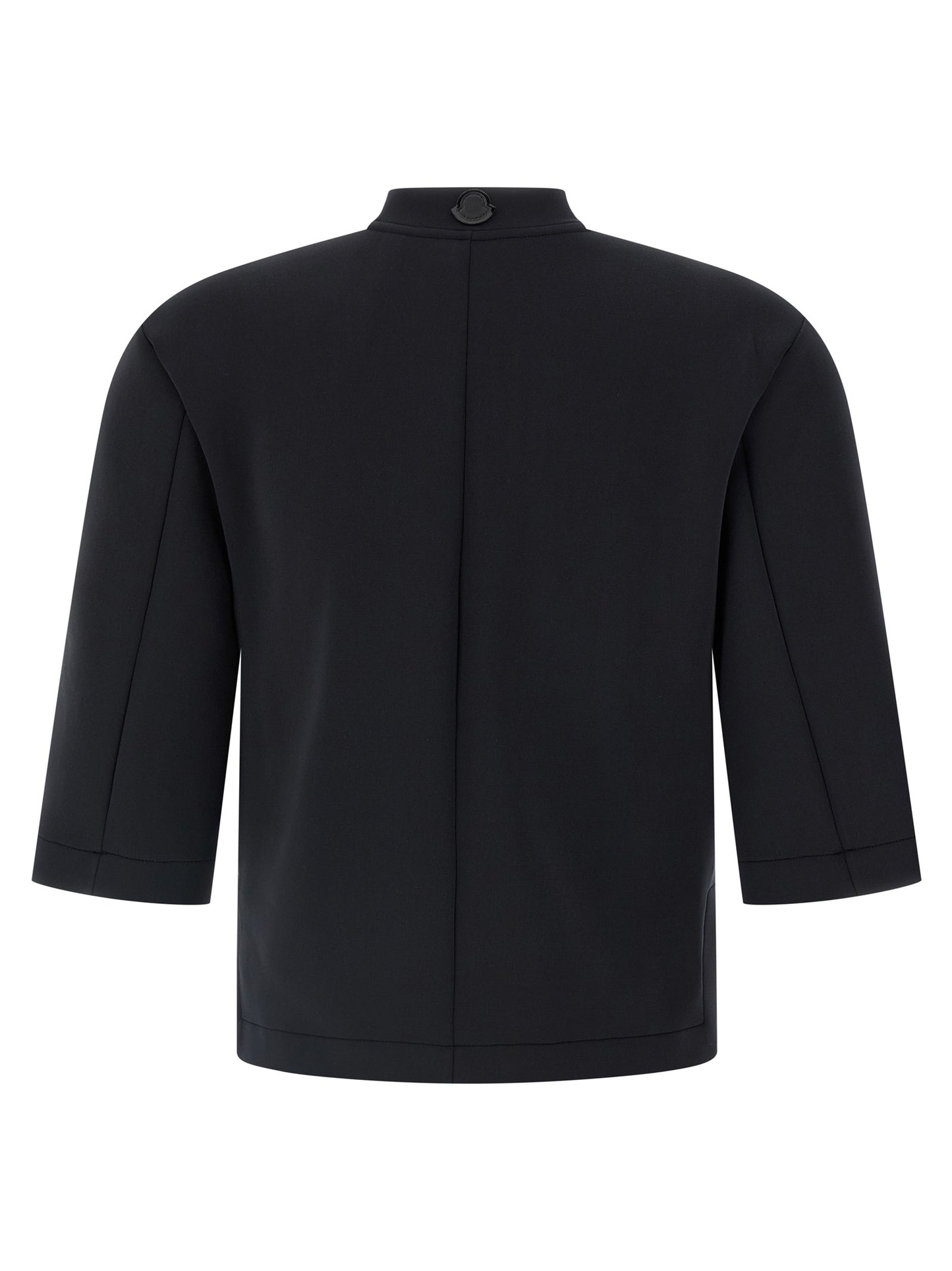 Top de poliéster negro MONCLER GENIUS