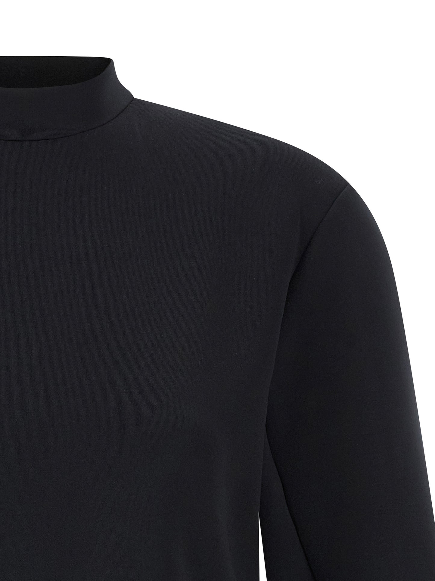 Top de poliéster negro MONCLER GENIUS