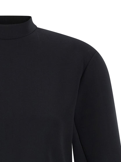 Top de poliéster negro MONCLER GENIUS