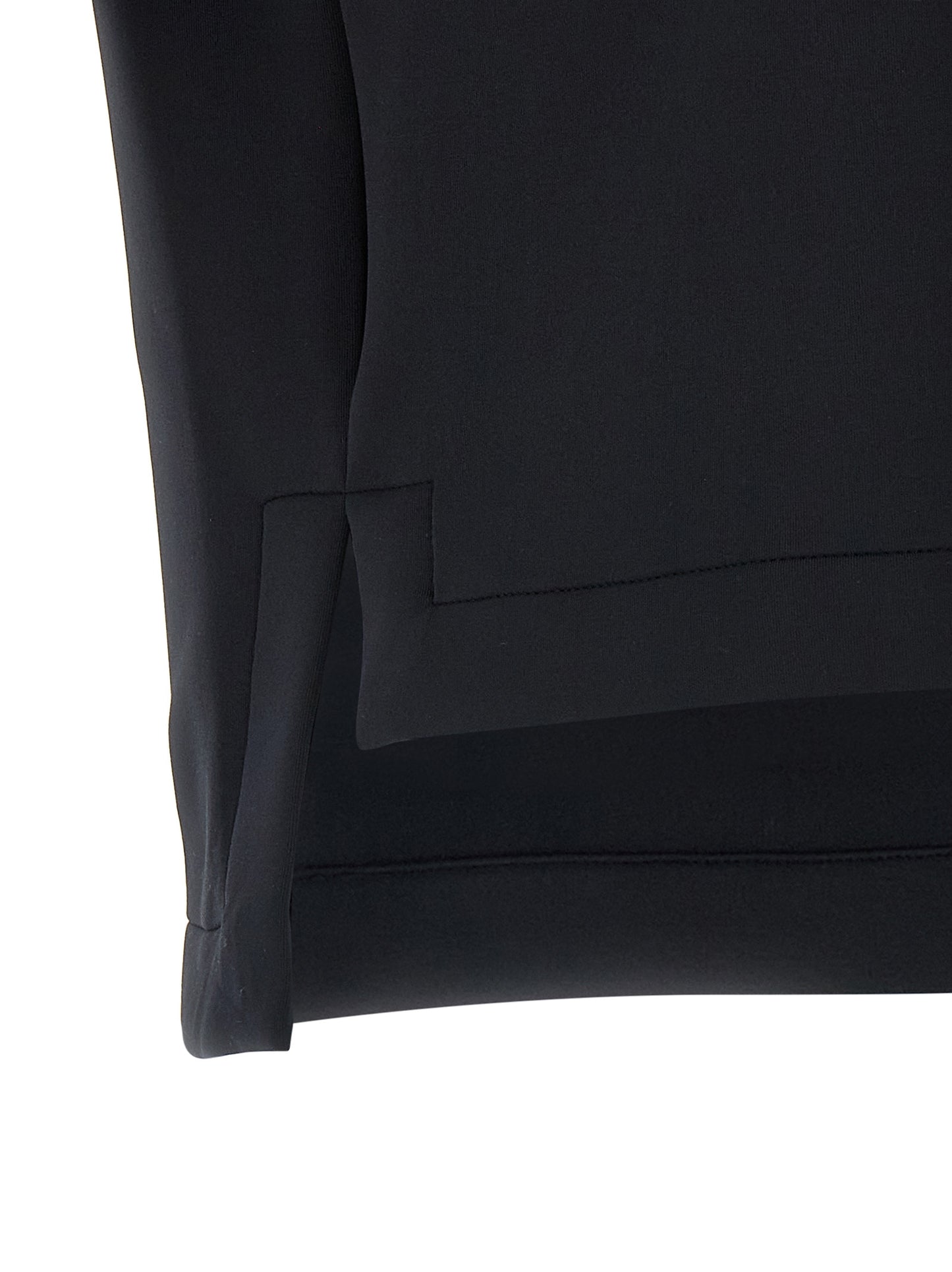 Top de poliéster negro MONCLER GENIUS