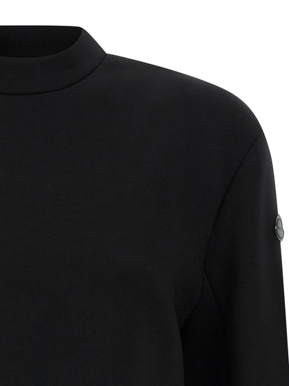MONCLER GENIUS Black Viscose Sweatshirt