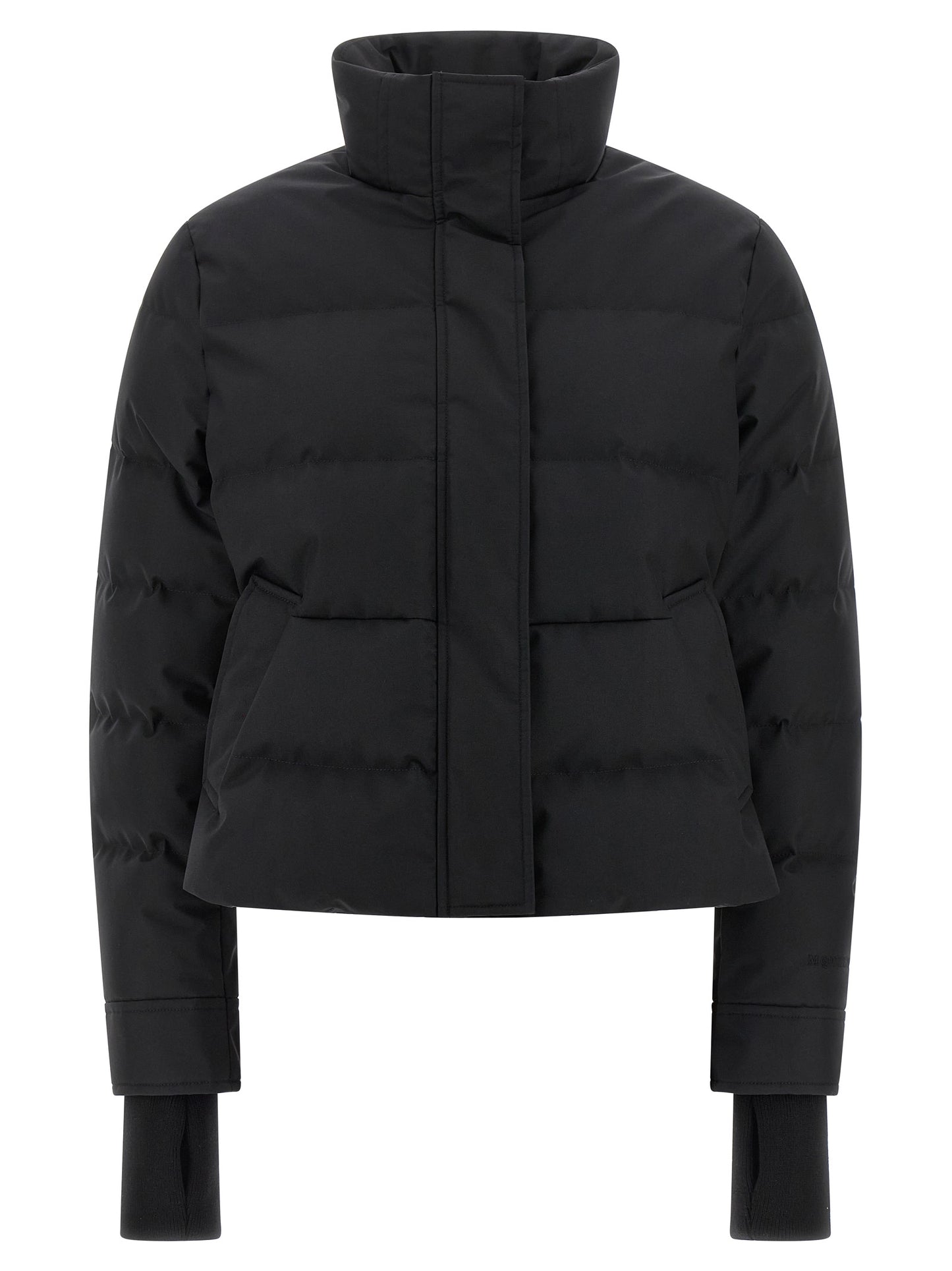 Chaqueta Alexander McQueen negra de poliamida