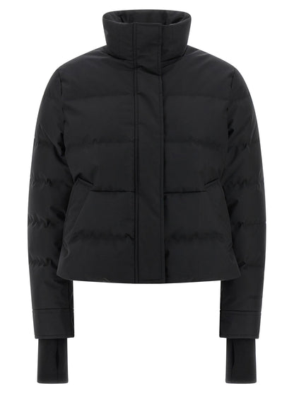 Chaqueta Alexander McQueen negra de poliamida