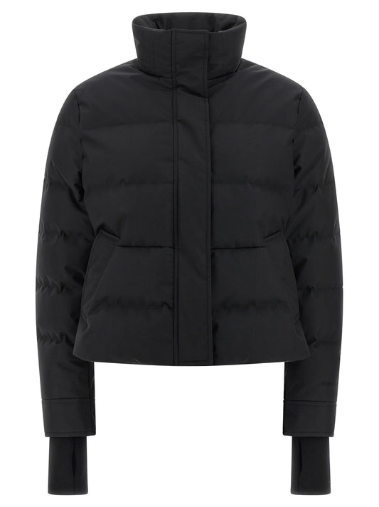 Chaqueta Alexander McQueen negra de poliamida