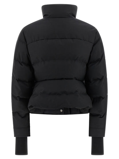 Chaqueta Alexander McQueen negra de poliamida