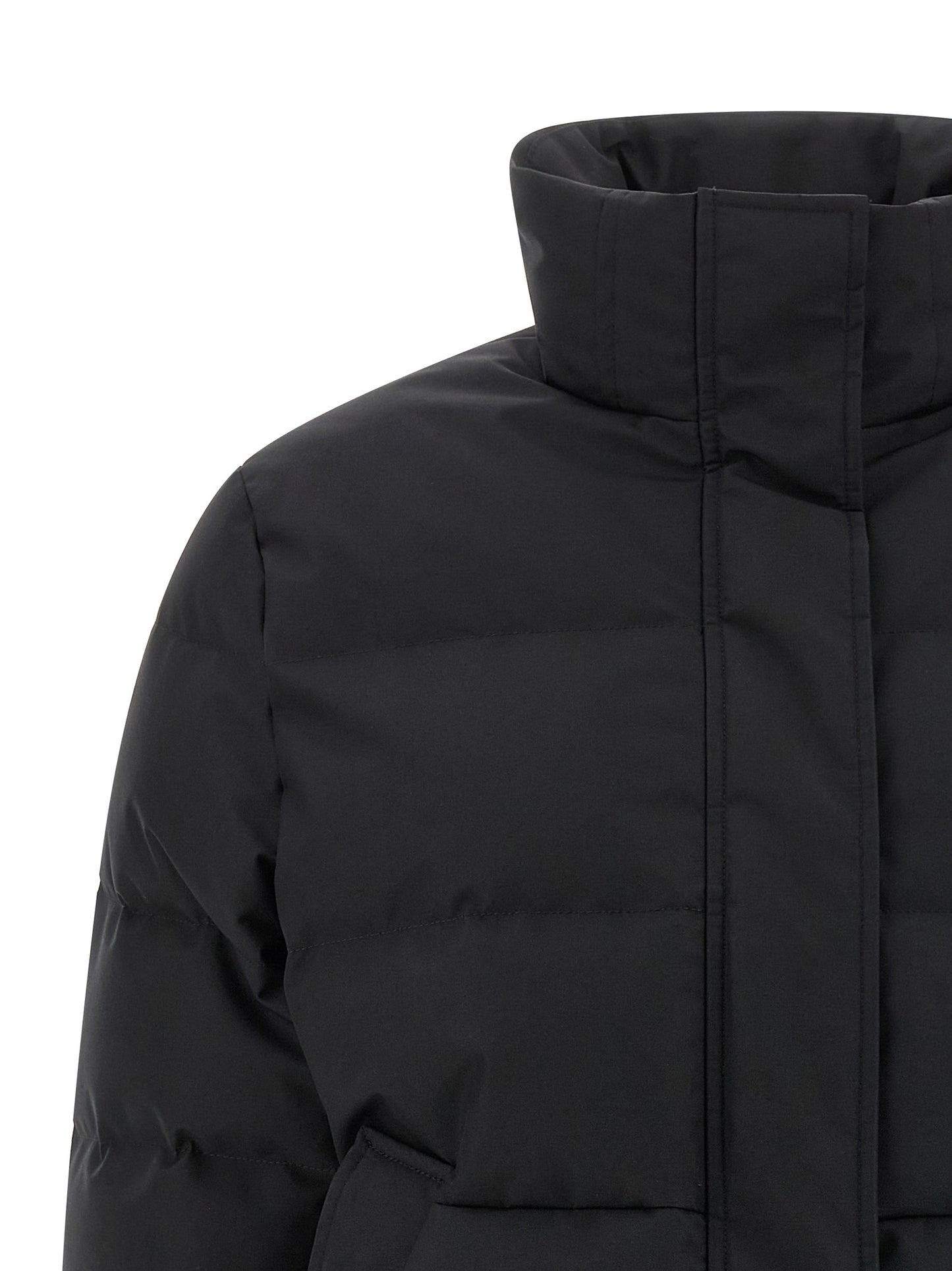 Chaqueta Alexander McQueen negra de poliamida