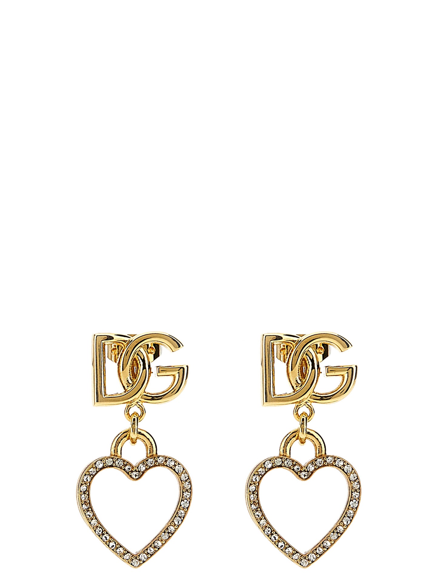 Pendientes Dolce & Gabbana de latón dorado