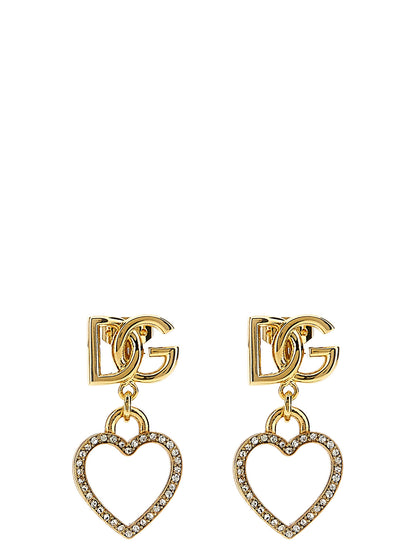 Pendientes Dolce & Gabbana de latón dorado