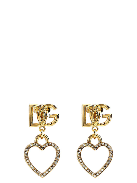Pendientes Dolce & Gabbana de latón dorado