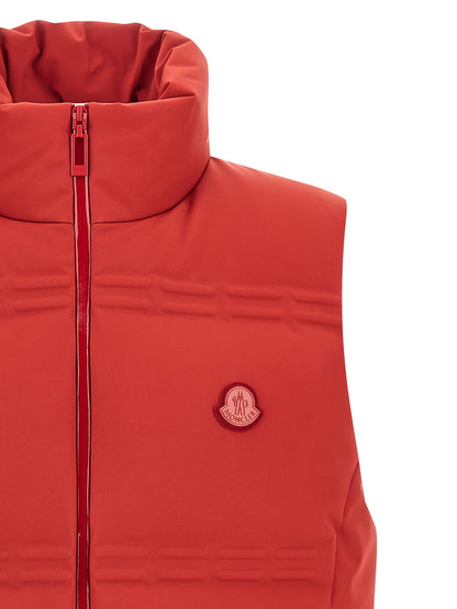 MONCLER GENIUS Chaleco sin mangas de poliamida multicolor