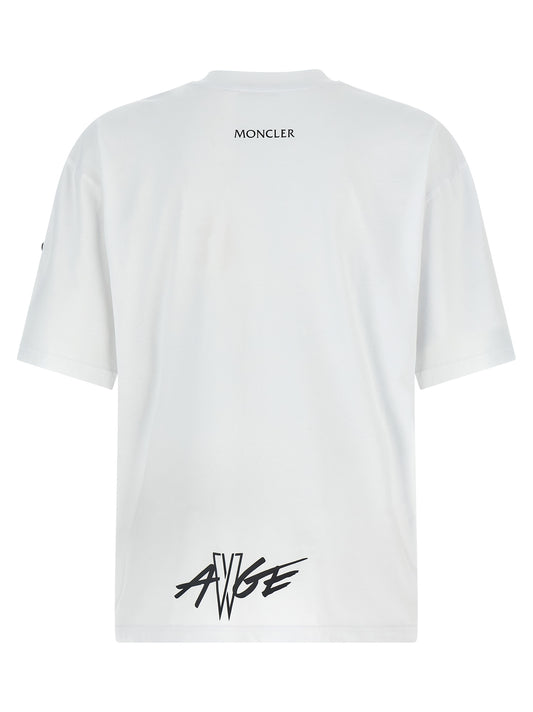 MONCLER GENIUS Camiseta de algodón negra