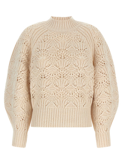Cárdigan Zimmermann de lana beige